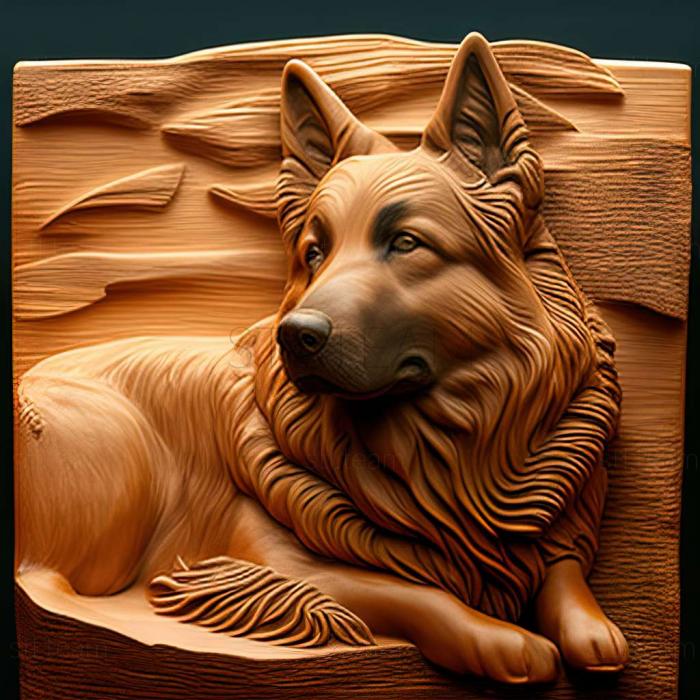 3D model Azores Shepherd dog (STL)